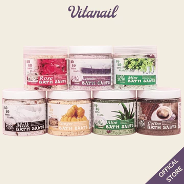 Muối ngâm chân spa BoBo (680gr) - Muối massage chà gót chân, loại bỏ tế bào chết giúp da mềm mịn