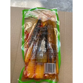 Măng trúc cay Tứ Xuyên nguyên vỏ ngâm ớt xanh gói to 400g, 500g ăn ngon giòn