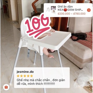 Ghế ăn dặm, bàn ăn cho bé kèm mặt bàn, 3 dây đai an toàn sử dụng cho bé từ 6 tháng đến 3 tuổi