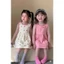 Váy Xinh Họa Tiết Trái Tym Chất Tici Dành Cho Bé Gái 9-35kg