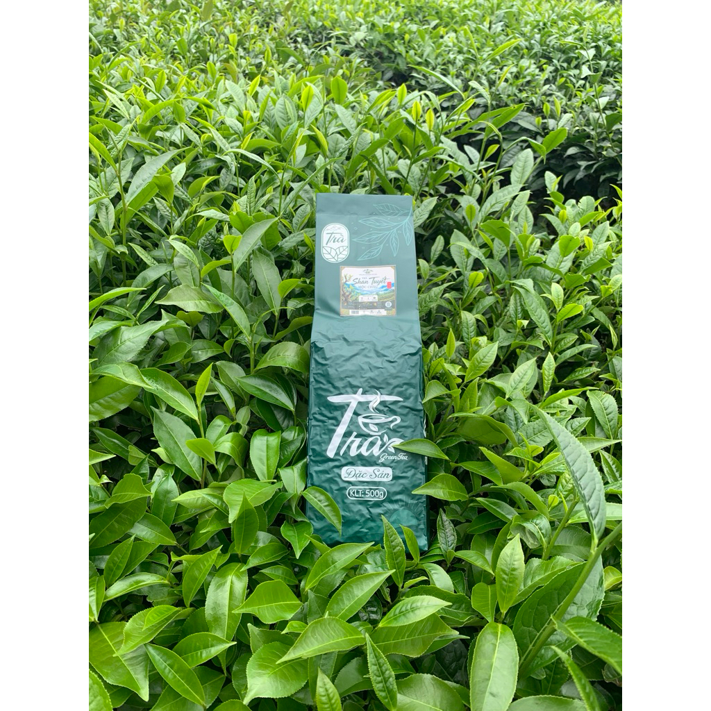 [500gr]Trà Shan Tuyết Gia Bảo Gói 500g - Tinh vẫn còn Hoa Từ Cao Nguyên - 100% Tự Nhiên - Hậu Ngọt - Tốt Cho Sức Khoẻ