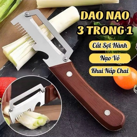 Dao Gọt Vỏ, Đa Chức Năng, Đặc Biệt Cho Nhà Bếp, Gọt Khoai Tây Và Trái Cây, Gia Dụng,Gọt Hành Tây Và Dưa Lưới, Dao Răng C