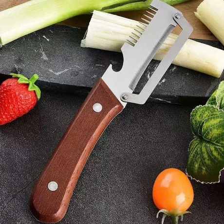 Dao Gọt Vỏ, Đa Chức Năng, Đặc Biệt Cho Nhà Bếp, Gọt Khoai Tây Và Trái Cây, Gia Dụng,Gọt Hành Tây Và Dưa Lưới, Dao Răng C