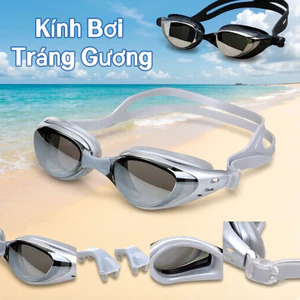 Kính bơi người lớn tráng gương,Kính bơi chống tia UV cho người lớn nam nữ