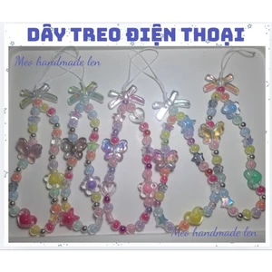 Dây treo điện thoại xỏ hạt thủ công - handmade