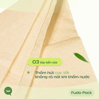 Khăn Giấy Rút Mini từ Bột Tre Tự Nhiên,FUDO BAMBOO Tissue