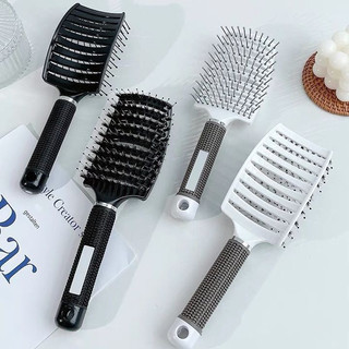 Lược chải tóc đa năng gỡ rối tạo phồng cỡ lớn dùng sấy tạo kiểu giảm rụng tóc tiện lợi
