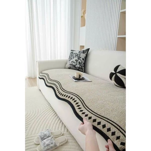 khăn thảm trải sofa phong cách Bắc Âu