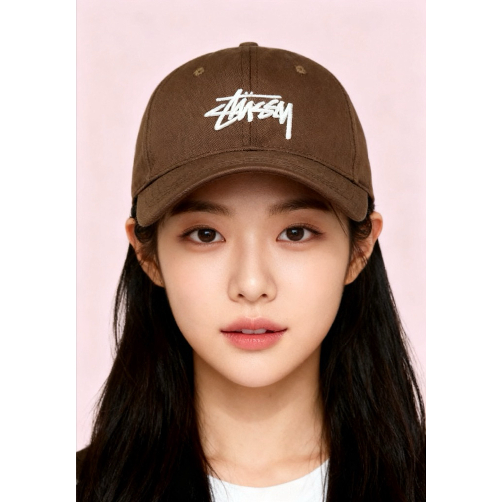 MŨ KẾT THÊU STUSSY THỜI TRANG BASIC DỄ PHỐI ĐỒ