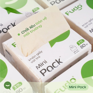 Khăn Giấy Rút Mini từ Bột Tre Tự Nhiên,FUDO BAMBOO Tissue