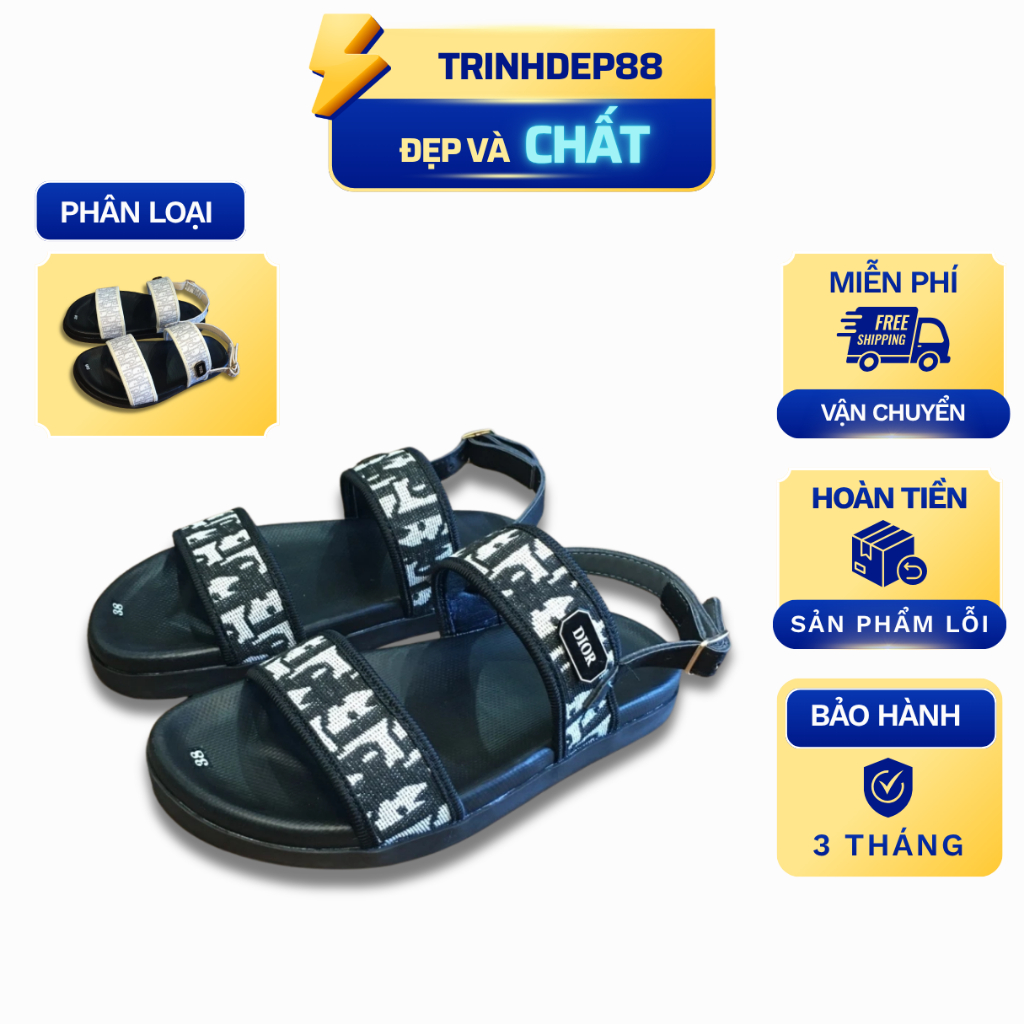 Dép Sandal Học Sinh, Quai Hậu Học Sinh, Đế Cao Su Cao Cấp, Mẫu Mới Siêu Hot, Dép Nam Đi Học Thời Trang Trẻ Trung