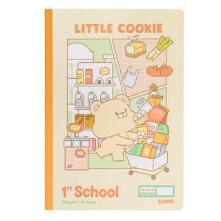 KLONG - Tập Học Sinh, Vở 4 Ô Ly May Dán Gáy 1st School Comic World B5¯ 48 / 80 trang 120/92; MS: 070 - 071 ♥♥