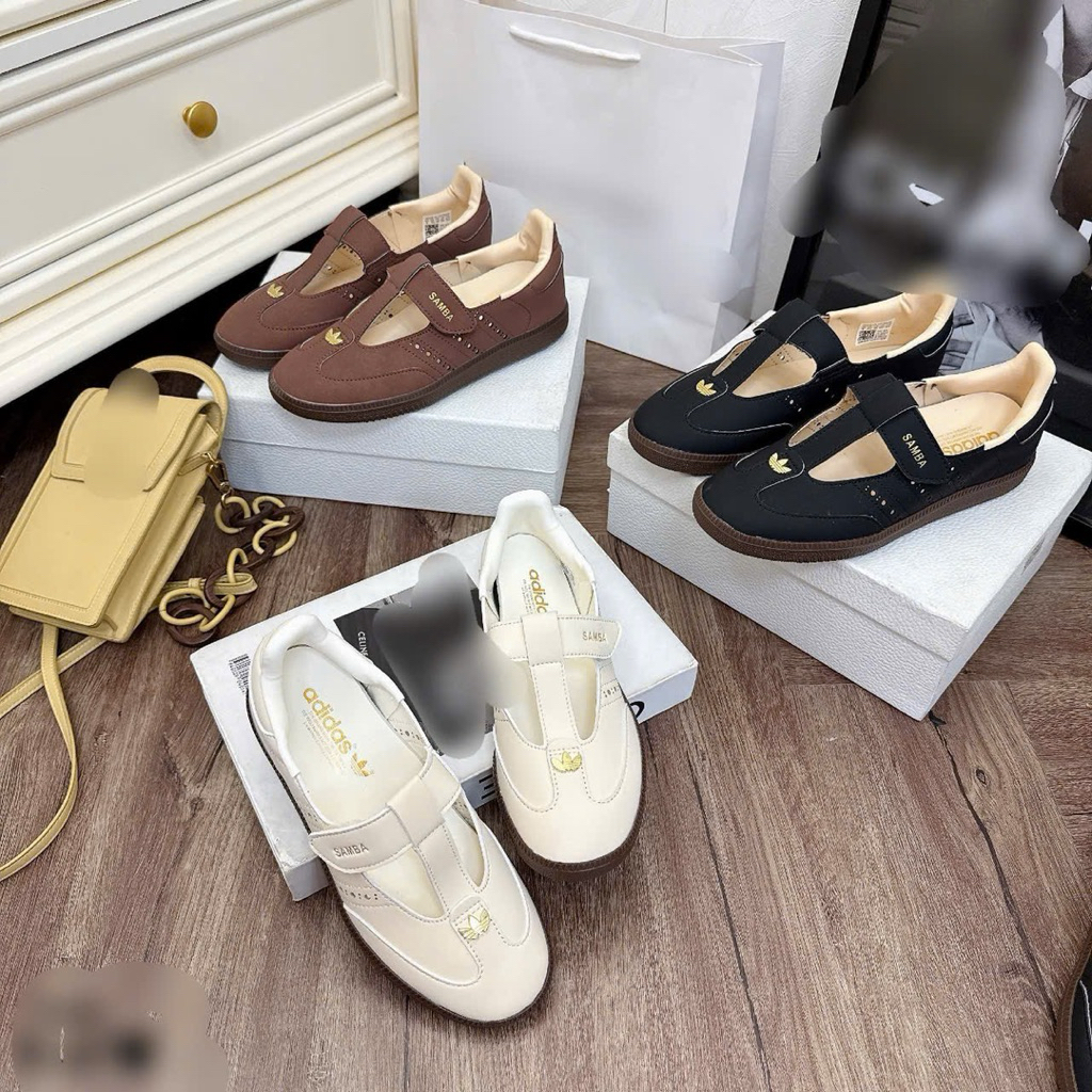 Giày sục  quai  dán
