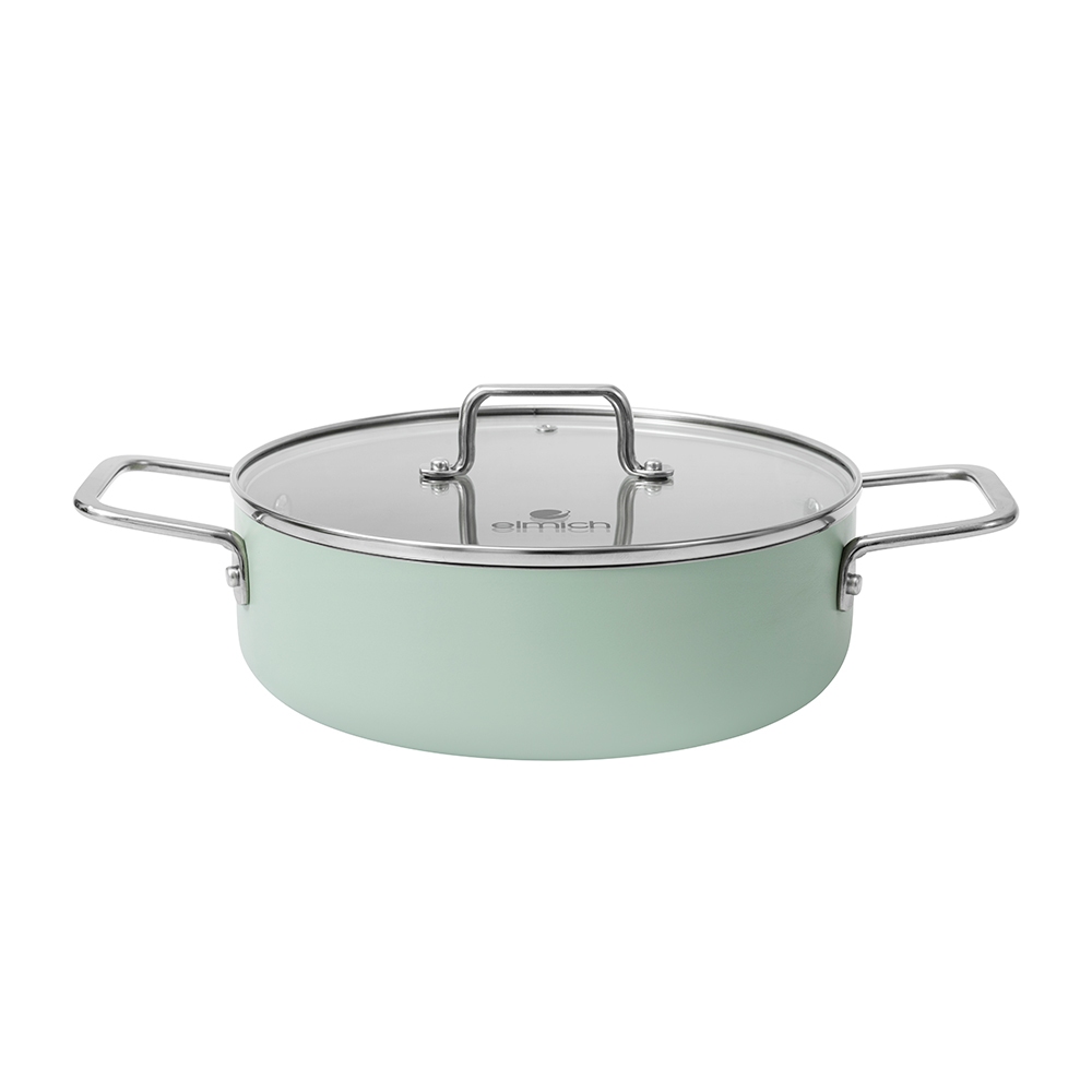 Nồi chảo lẩu chống dính Ceramic Elmich EL5538SK26 size 26cm