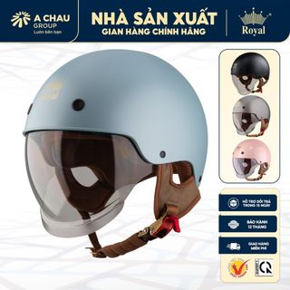 Mũ Bảo Hiểm 1/2 Royal M239 Chính Hãng – Nửa Đầu Kính Âm | Size M L XL XXL | Đủ Màu | BH 12T Tại NSX