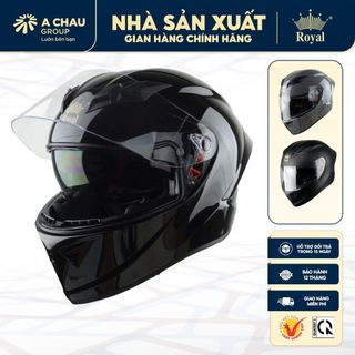 Mũ Bảo Hiểm Fullface Royal M266 2 Kính Cao Cấp – Chính Hãng Royal Helmet -Bảo Hành 12 tháng