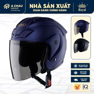 Nón Bảo Hiểm 3/4 Asia MT115 Có Kính Che Full Mặt, Nam Nữ Đi Xe Máy
