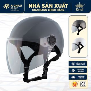 Mũ Bảo Hiểm Nửa Đầu Kio KN01KD Kính Dài Che Full Mặt, Phù Hợp Nam Nữ, Đạt Chuẩn Xe Máy, Bh 12 Tháng