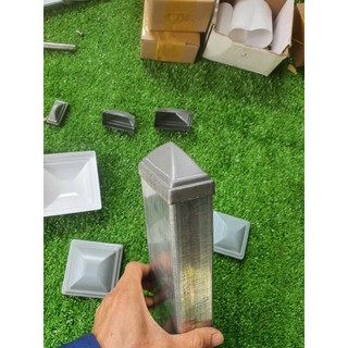 Chụp Đầu Sắt Hộp nhọn Chữ Nhật được thiết kế chắc chắn, kiểu dáng hiện đại với phần đỉnh dập nổi hình kim tự tháp