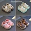 Dép rọ bít mũi phối lưới thoáng khí Cutebb cho bé trai bé gái 0-3 tuổi ShinHome