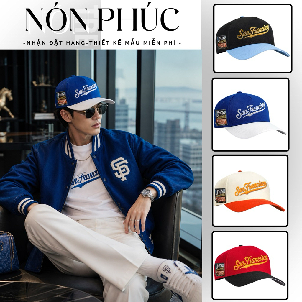 MŨ KẾT VÁ CAO CẤP SANFASICO THỜI TRANG NAM NỮ