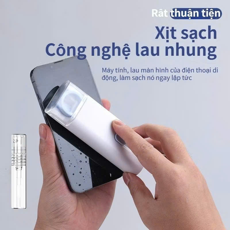 Bộ Dụng Cụ Vệ Sinh Laptop Máy tính Điện Thoại 7 in 1 Bộ Vệ Sinh Làm Sạch Bàn Phím Tai Nghe Airpod