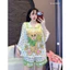 5/5 Pizama đùi tay lỡ cổ sen tròn