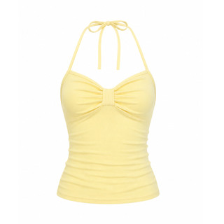 Áo 2 dây Nữ Ống Cổ Yếm Ôm Body Chất Vải Thun Cotton WAD010