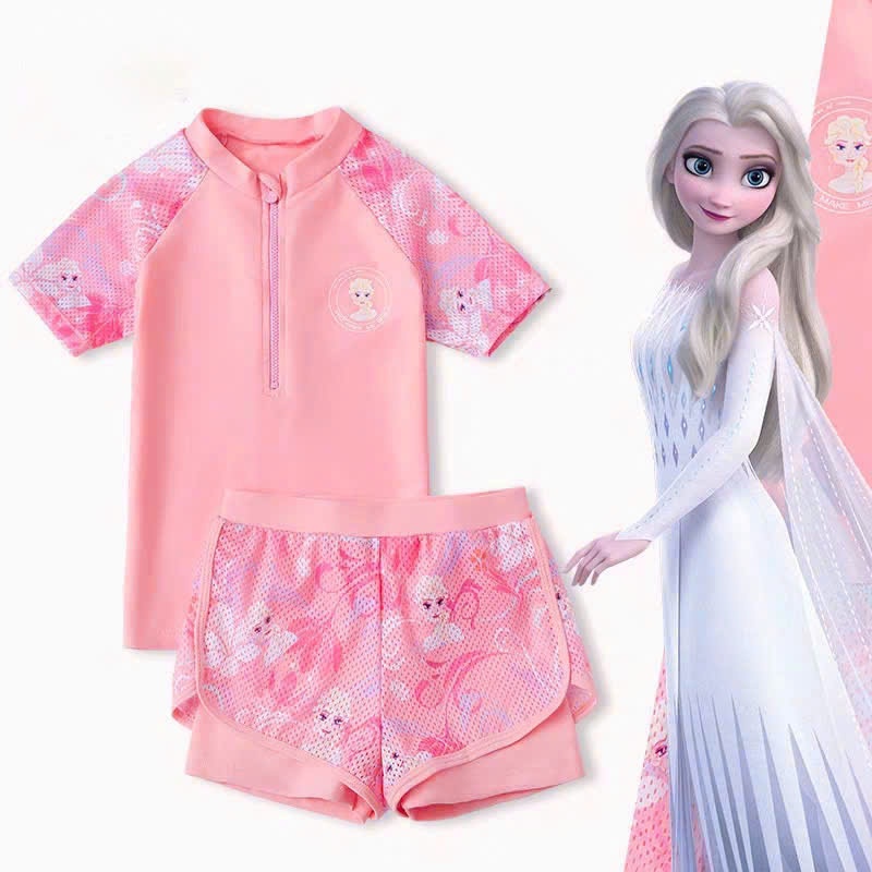 Bộ bơi liền thân, đồ bơi bé gái , bộ đồ trẻ em họa tiết kuromi co giãn thoải mái nhanh khô size 15kg tới 50kg