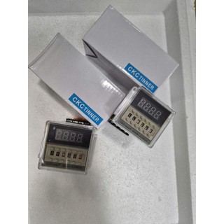Timer hẹn giờ DH48S-S 220V, 12V, 24V rơ le thời gian biển quảng cáo, máy bơm nước...vvv
