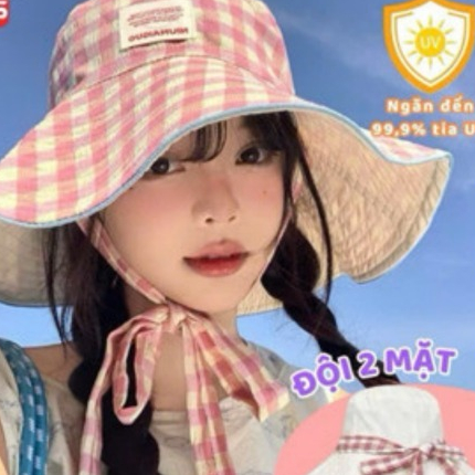 Mũ Chống Nắng, Mũ Tai Bèo Rộng Vành Gia Dụng ĐK