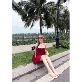 VÁY 2S TƠ HOA NGỰC KÈM QUẦN BẢO HỘ HOT HIT