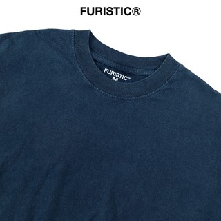 Áo Thun Tay Ngắn Form Boxy Hiệu Ứng Washed Blue / Furistic Washed Deep Blue Boxy Tshirt