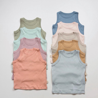 Áo ba lỗ sát nách bé trai bé gái Batala Kids, ÁO SÁT NÁCH COTTON ZIP 2 CHIỀU bé trai bé gái mùa hè từ 8-25kg