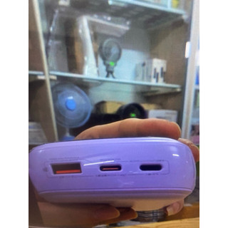 {Hỏa Tốc } Pin dự phòng  20.000mAh CHÍNH HÃNG Baseus Qpow  sạc nhanh 20W - liền cáp Lightning !