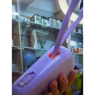 {Hỏa Tốc } Pin dự phòng  20.000mAh CHÍNH HÃNG Baseus Qpow  sạc nhanh 20W - liền cáp Lightning !