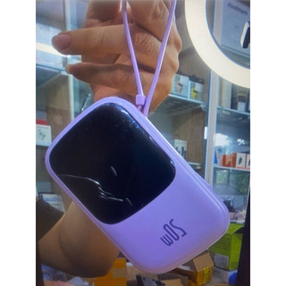 {Hỏa Tốc } Pin dự phòng  20.000mAh CHÍNH HÃNG Baseus Qpow  sạc nhanh 20W - liền cáp Lightning !