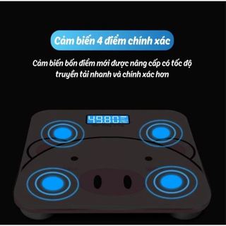 Cân Điện Tử Sức Khoẻ (Tặng Kèm Pin Và Thước Dây ) Theo Dõi Quá Trình Giảm Cân -Hình Chú Heo Cực Xinh - Đo Cân Nặng