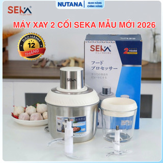 Máy Xay Thịt Đa Năng SEKA S2289 - 2 CỐI XAY  MẠNH MẼ, ĐA NĂNG, TIỆN LỢI GẤP ĐÔI BẢO HÀNH 12 THÁNG