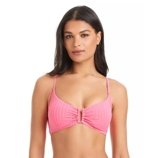 Set bơi 2 mảnh, bikini đi biển nhiều màu thiết kế gân sọc nổi bật, áo dây buộc sẵn đệm ngực hàng VNXK