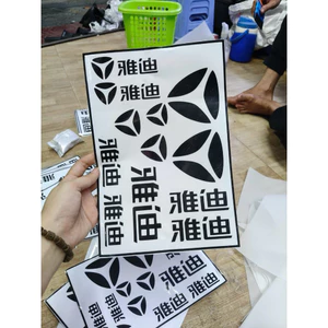 trọn bộ tem dán xe điện yadea trang trí xe