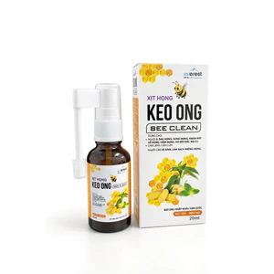 Xịt Họng Keo Ong Beer Clean 20ml-Hỗ Trợ Giúp Giảm Ho,Rát Họng,Ngứa Họng,Các Vấn Đề Về Hô Hấp