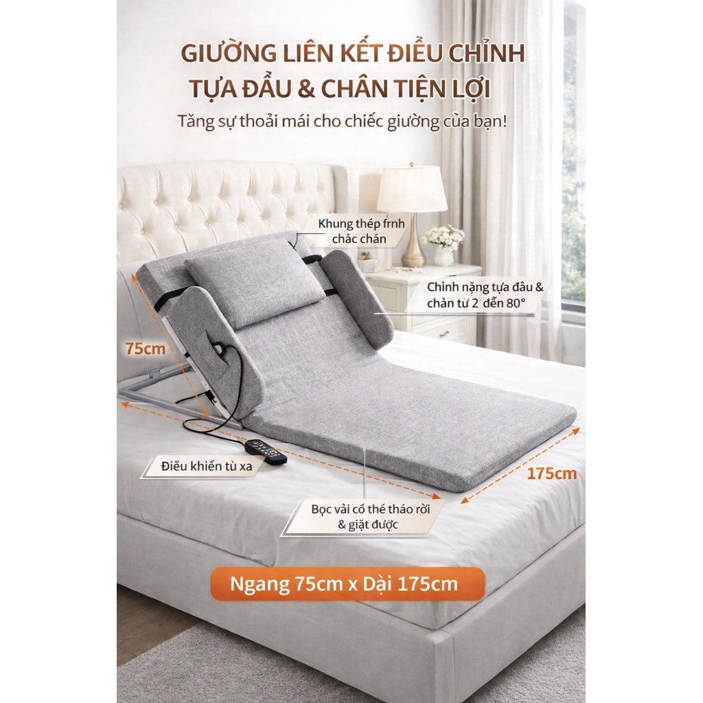 Giường nâng hạ tự động