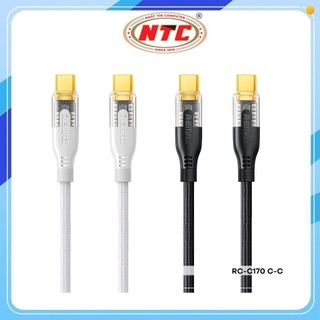 Cáp sạc nhanh Remax RC-C170 TypeC to TypeC PD 60W, dài 1.2M