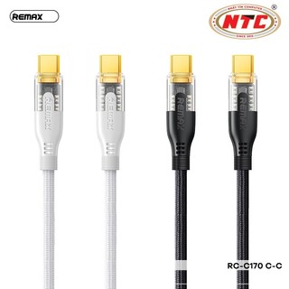Cáp sạc nhanh Remax RC-C170 TypeC to TypeC PD 60W, dài 1.2M - Phụ Kiện Nhất Tín
