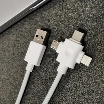 Dây sạc điện thoại 3 cổng đa năng sạc nhanh dây sạc táo - dây sạc type c- dây sạc micro usb đủ loại