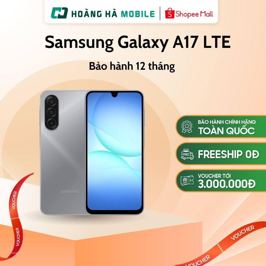 Điện thoại di động Samsung Galaxy A17 LTE 8GB/128GB - Nguyên Seal Chưa Active | BigBuy360 - bigbuy360.vn