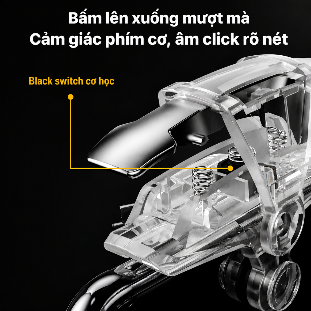Nút Bấm Chơi Game M9, Nút Cơ Siêu Nhạy Cho Các Dòng Game Mobile