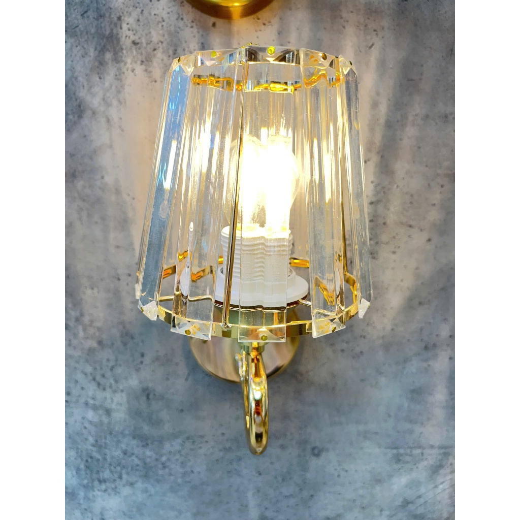 Đèn tường pha lê EVA APT505 kiểu dáng hiện đại decor phòng khách, phòng ngủ, cầu thang bảo hành 12 tháng