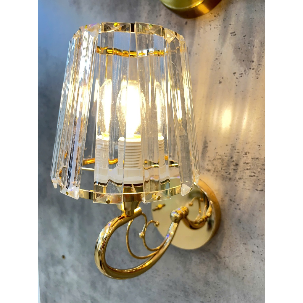 Đèn tường pha lê EVA APT505 kiểu dáng hiện đại decor phòng khách, phòng ngủ, cầu thang bảo hành 12 tháng